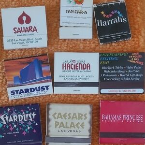 Vintage Casino, Restaurant, Hotel Matchbooks Collection #120